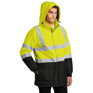 Port Authority ANSI 107 Class 3 Safety Heavyweight Parka. J799S