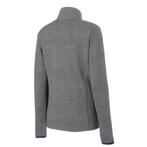 Sport-Tek Ladies Sport-Wick Stretch Contrast Full-Zip Jacket. LST853