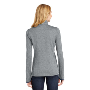 Sport-Tek Ladies Sport-Wick Stretch Contrast Full-Zip Jacket. LST853