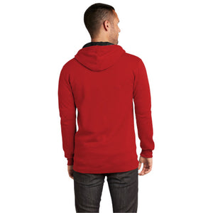 District - Young Mens The Concert Fleece Full-Zip Hoodie. DT800