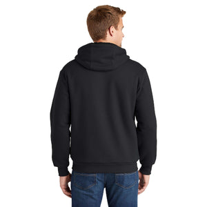 CornerStone - Heavyweight Full-Zip Hooded Sweatshirt with Thermal Lining. CS620