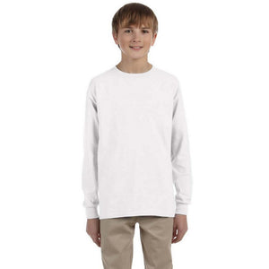 Youth Ultra Cotton®6 oz. Long-Sleeve T-Shirt