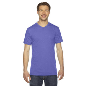 American Apparel Unisex Triblend Short-Sleeve Track T-Shirt