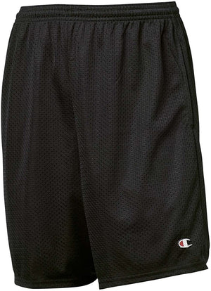 Champion Long Mesh Mens Shorts with Pockets-81622 407Q88