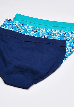 Hanes Women's Constant Comfort X-Temp Hi-Cut Panties 3-Pack-CC43AS