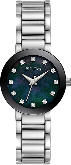 Bulova Futuro Quartz Womens Watch 96P172