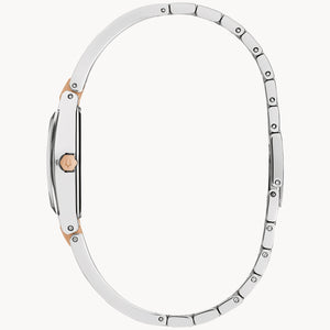 Bulova Gemini Modern Quartz Women's Watch 98P216