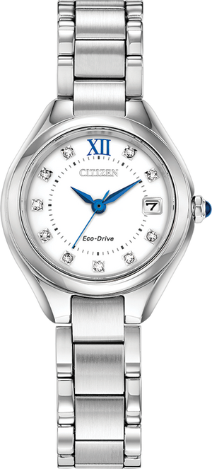 Citizen Silhouette Eco-Drive Crystal Womens Watch EW2540-83A
