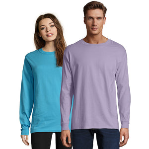 Hanes Adult Beefy-T Long-Sleeve T-Shirt