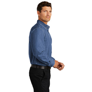 Port Authority Heavyweight Denim Shirt. S100