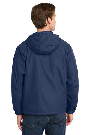 Sport-Tek Hooded Raglan Jacket. JST73