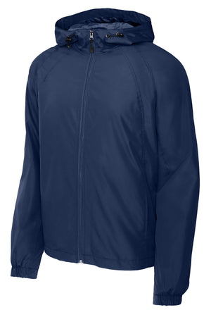 Sport-Tek Hooded Raglan Jacket. JST73