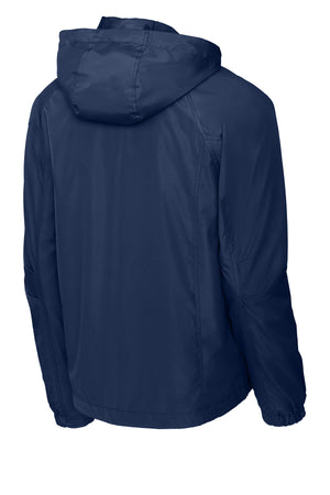 Sport-Tek Hooded Raglan Jacket. JST73