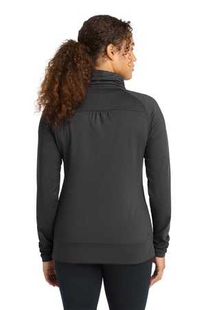 Sport-Tek Ladies Sport-Wick Stretch Full-Zip Jacket. LST852