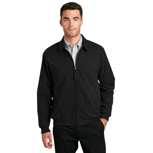 Port Authority Casual Microfiber Jacket. J730