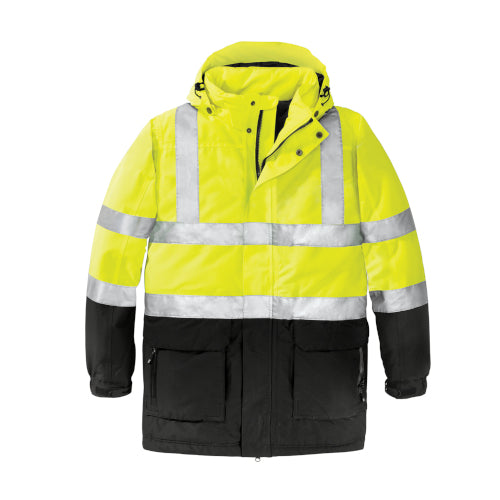 Port Authority ANSI 107 Class 3 Safety Heavyweight Parka. J799S
