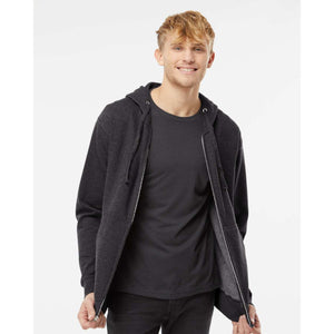 Independent Trading Co. SS4500Z Men's Midweight Hooded Full-Zip Sweatshirt