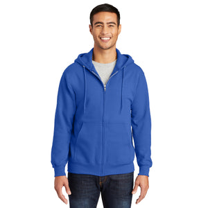 Port & Company -  Essential Fleece Full-Zip Hooded Sweatshirt.  PC90ZH