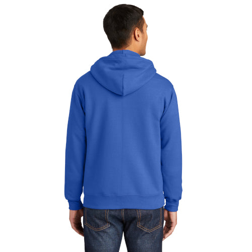 Port & Company -  Essential Fleece Full-Zip Hooded Sweatshirt.  PC90ZH