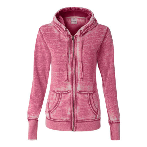 Women's Zen Fleece Full-Zip Hooded Sweatshirt- J Ameirca -8913