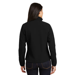 Port Authority Ladies Textured Soft Shell Jacket. L705