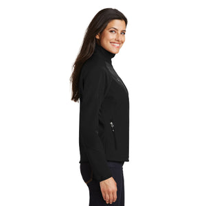 Port Authority Ladies Textured Soft Shell Jacket. L705