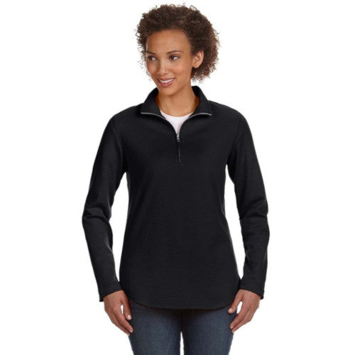 Ladies' Quarter-Zip French Terry Pullover