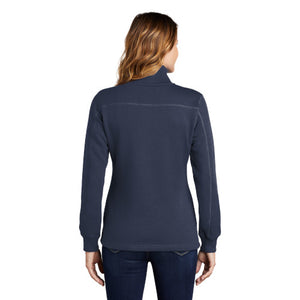 Sport-Tek Ladies 1/4-Zip Sweatshirt. LST253