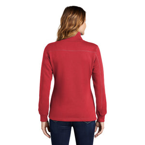 Sport-Tek Ladies 1/4-Zip Sweatshirt. LST253