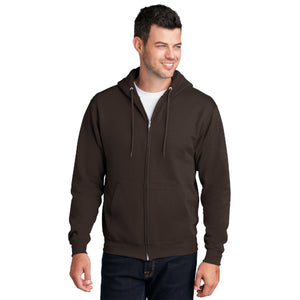 Port & Company - Core Fleece Full-Zip Hooded Sweatshirt. PC78ZH