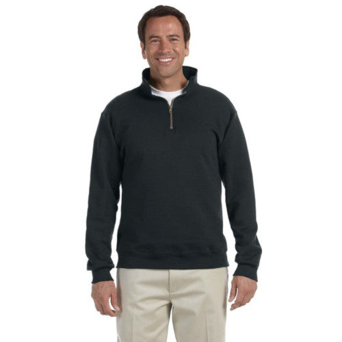 Adult 9.5 oz., Super Sweats® NuBlend® Fleece Quarter-Zip Pullover - Jerzees - 4528
