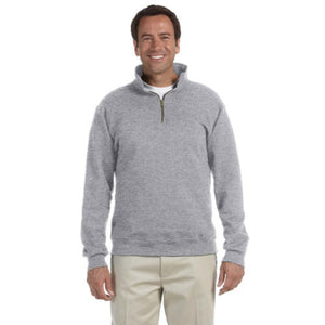 Adult 9.5 oz., Super Sweats® NuBlend® Fleece Quarter-Zip Pullover - Jerzees - 4528