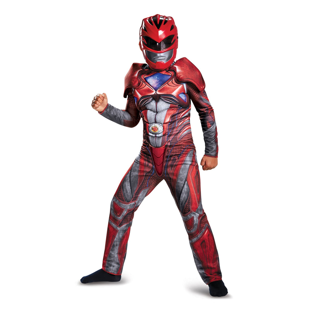 Power Rangers Movie Red Ranger Kids Halloween Costume