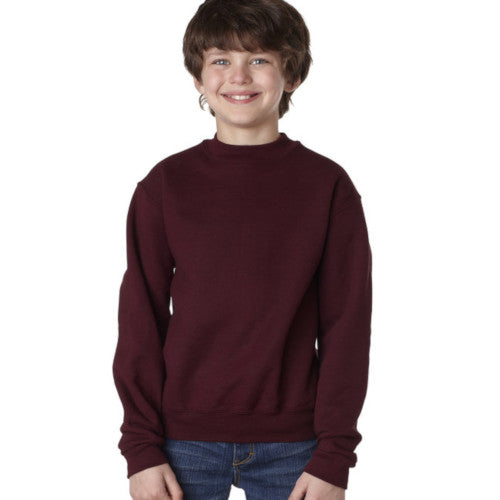 Youth 9.5 oz., Super Sweats® NuBlend® Fleece Crew