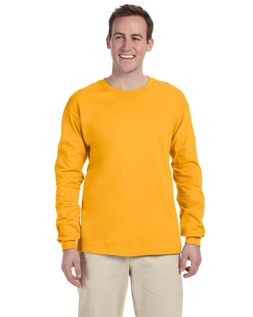 Adult 5 oz. HD Cotton™ Long-Sleeve T-Shirt - Fruit of the Loom -4930