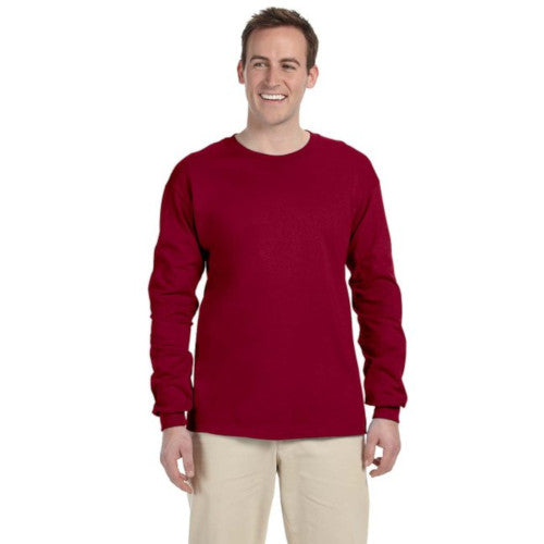 Adult 5 oz. HD Cotton™ Long-Sleeve T-Shirt - Fruit of the Loom -4930