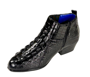 Roberto Chillini 5157 Men's Croc Print Dress Boots