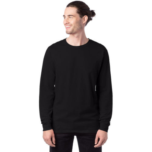 Men's 5.2 oz. ComfortSoft® Cotton Long-Sleeve T-Shirt