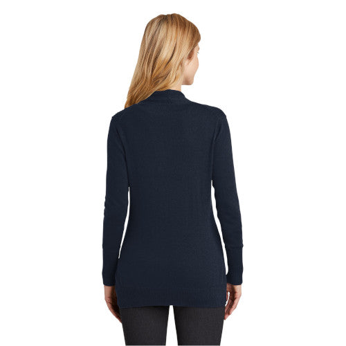 Port Authority Ladies Open Front Cardigan Sweater. LSW289