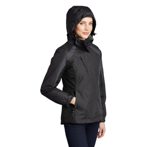 Port Authority Ladies Colorblock 3-in-1 Jacket. L321