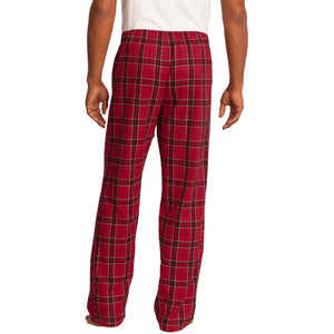 District - Young Mens Flannel Plaid Pant. DT1800