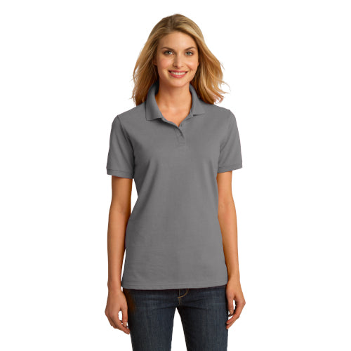 Port & Company Ladies Ring Spun Pique Polo