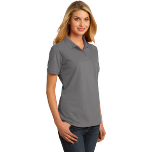 Port & Company Ladies Ring Spun Pique Polo