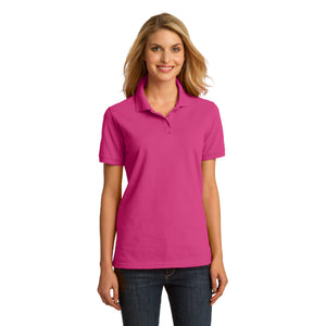 Port & Company Ladies Ring Spun Pique Polo