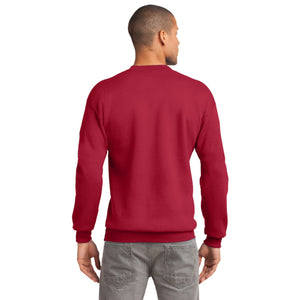 Port & Company Tall Essential Fleece Crewneck Sweatshirt. PC90T