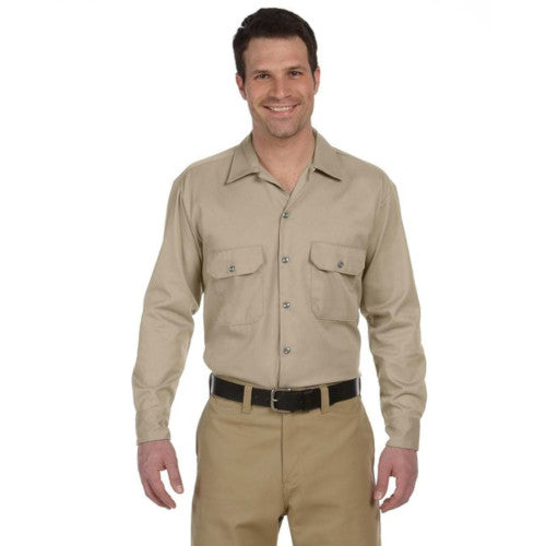 Men's 5.25 oz. Long-Sleeve Work Shirt