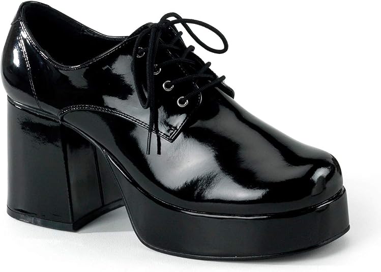 Morris Costumes Men S Patent Leather Platform Shoe