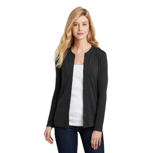 Port Authority Ladies Concept Stretch Button-Front Cardigan. LM1008