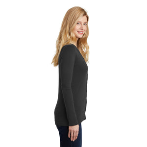 Port Authority Ladies Concept Stretch Button-Front Cardigan. LM1008