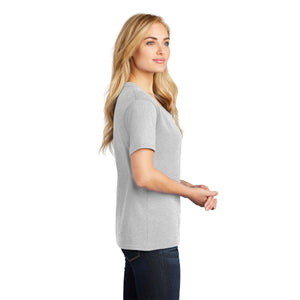 Port & Company Ladies Core Cotton V-Neck Tee. LPC54V